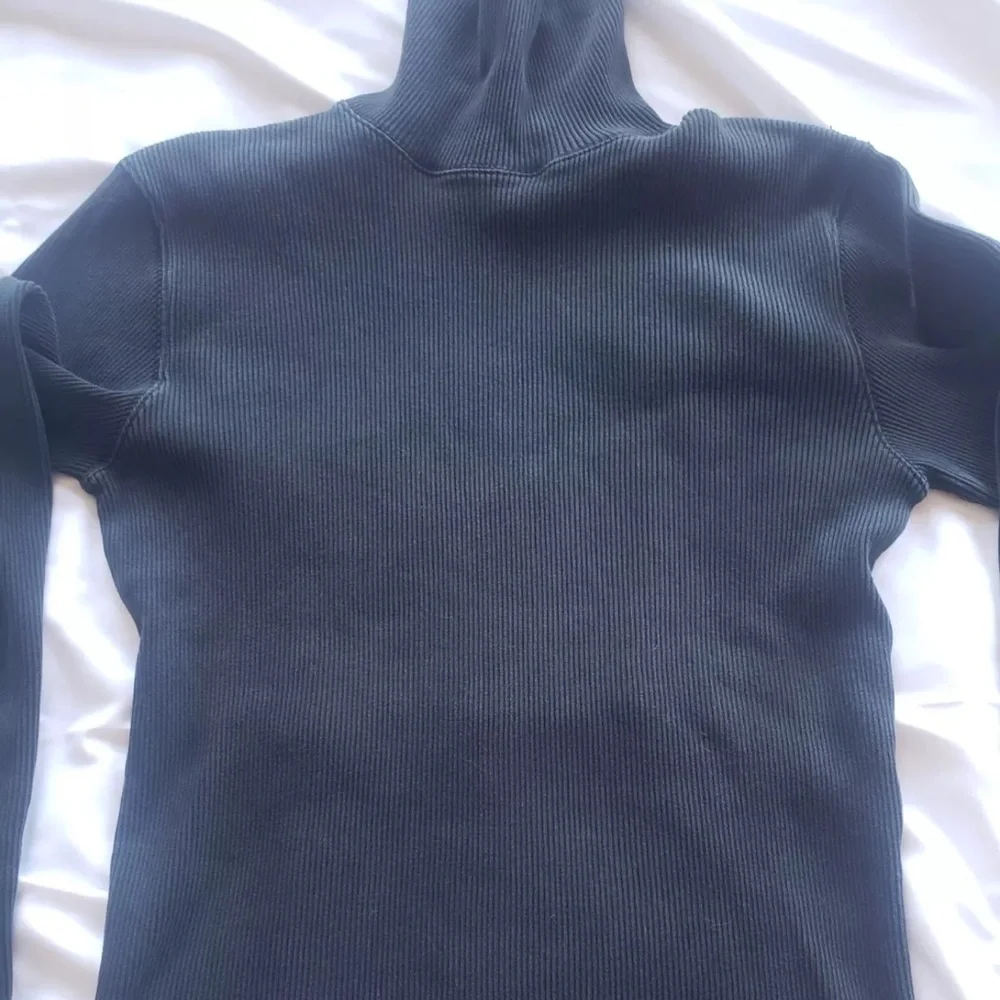 RRL Double RL Ralph Lauren Thermal Waffle Knit Turtle Neck Sweater Mens Large L - Picture 2 of 15